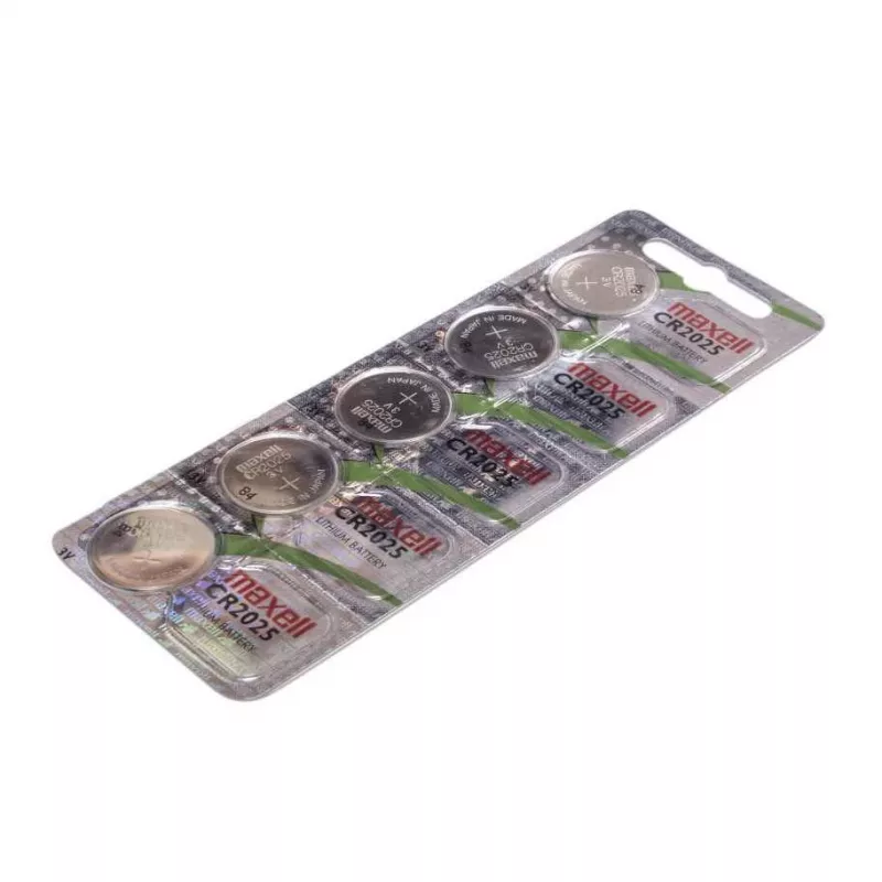 MAXELL Battery spetsiaalne CR2025 5 tk