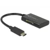 Delock USB 3.1 Gen 1 kaardilugeja USB Type-C isane 4 pesa - Kõik-ühes (MMC, SD, miniSD, RS-MMC, TransFlash, MMCmobile, microSD, MMCmicro, SDHC, miniSDHC, microSDHC, SDXC, microSDXC, SDHC UHS-I, microSDHC UHS-I)