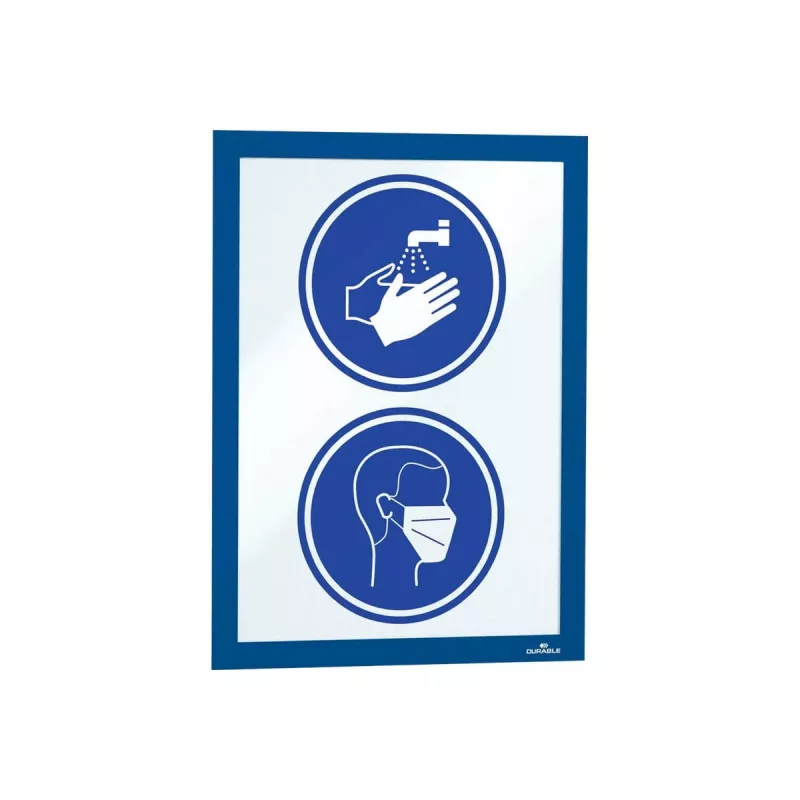 Magnetic Frame A4 Durable 4872-07 Blue