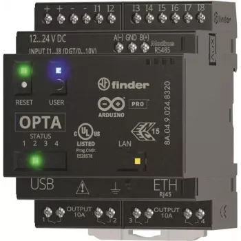 Finder Opta Advanced 8A.04.9.024.8320 SPS-kommunikatsioonimoodul 12 V/DC, 24 V/DC (8A.04.9.024.8320)