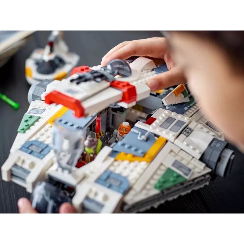 LEGO Star Wars mängukomplekt 75357 — The Ghost ja Phantom II, 1394 osa, 4 minifiguuri, vanus 10+