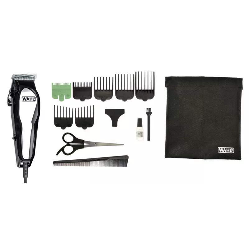 Juukselõikur Wahl 20107.0460 Baldfader — juhtmega vahelduvvoolu trimmer, 6 pikkuseastet, 1–13 mm, 45 mm lõiketera laius, must/kroom