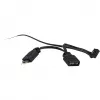 INTER-TECH RS-071 120 mm ARGB korpuseventilaator - must