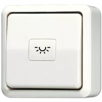 JUNG 631A elektrilüliti nupplüliti Valge (631A)