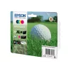 Epson Golf pall T3479 tindikassett 1 tk originaal must, tsüaan, magenta, kollane