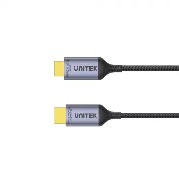 UNITEK KAABEL DISPLAYPORT 1.4 HDMI 2.1-LE, 8K, 1,8 M