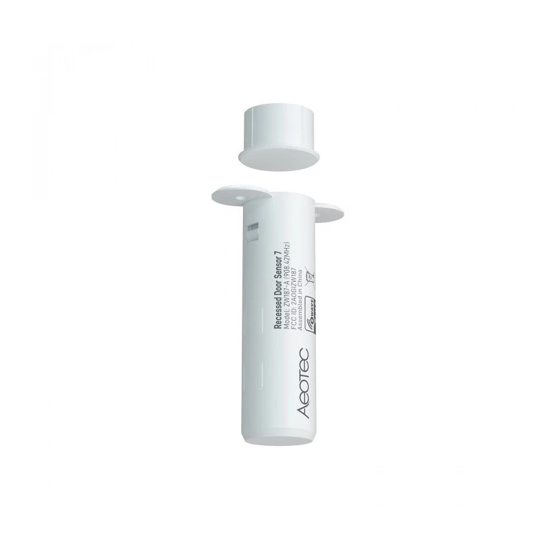 Süvistatav ukseandur AEOTEC Recessed Door Sensor 7 Z-Wave Plus V2 valge — süvistatav kontaktandur ustele/raamidele