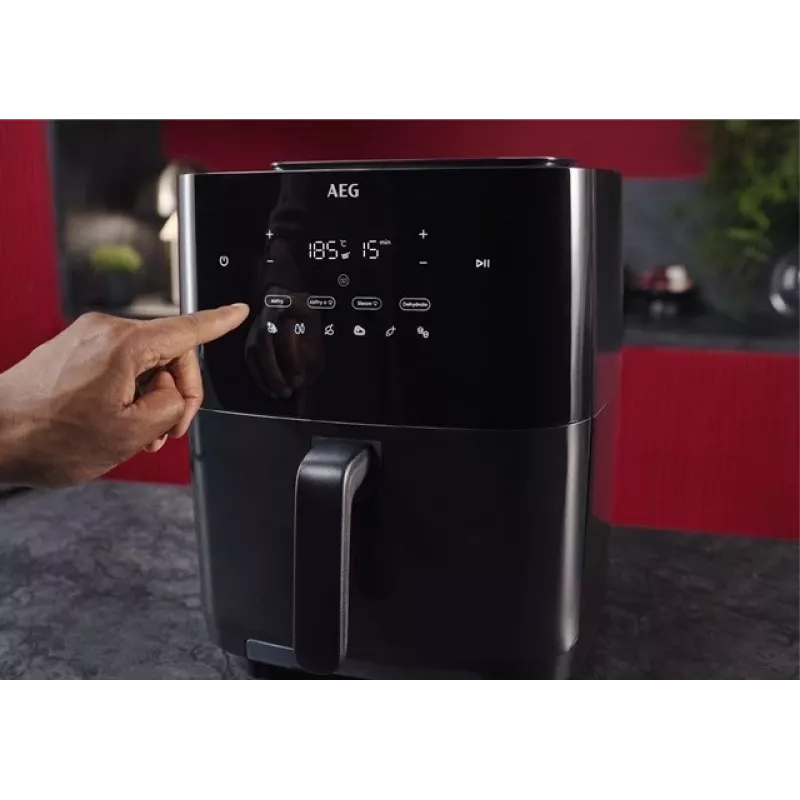 AEG AAF7SB kuumaõhufritüür — 6,9 l, 1700 W, digitaalne puutetundlik juhtimine, must