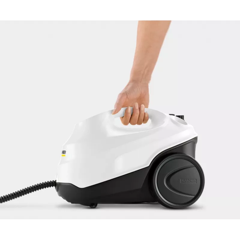 Aurumopp Kärcher SC 3 EasyFix Plus — 1 L veepaak, 1900 W, 3,5 baari aururõhk, valge