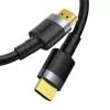 HDMI-kaabel Baseus CADKLF-H01 5 m isane tüüp A isasele must