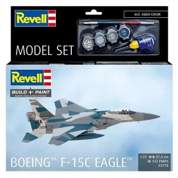 Plastmudelikomplekt REVELL Boeing F-15C Eagle 1:72 – kokkupanemise mudel