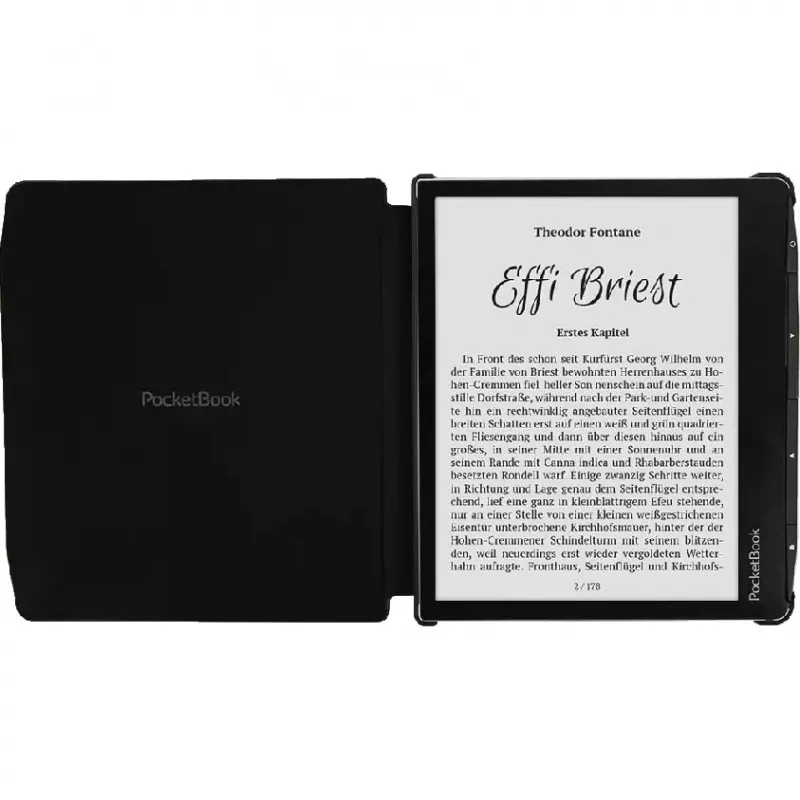 Cover PocketBook HN-SL-PU-700-BK-WW e-raamatulugeja ümbris 7 tolli Must
