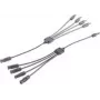 shiverpeaks ®-PV4 T-Adapter Cable Set, 4/1, 6mm², must/must, 30cm (BS02-21054)