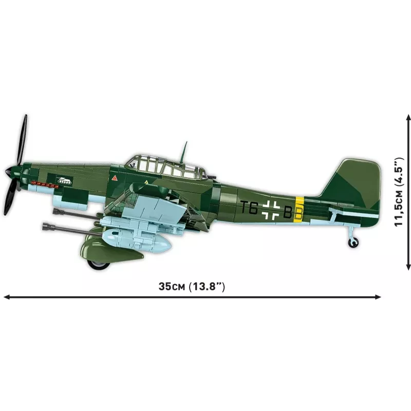 Ehituskomplekt Cobi Blocks Junkers JU 87G-2 Stuka 571 tk mudelikomplekt