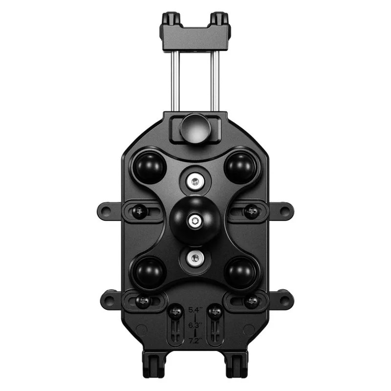 Passiivne hoidik UleFone Armor Mount Pro mobiiltelefonidele — kronsteinikinnitus, jalgrattale ja motorollerile, must