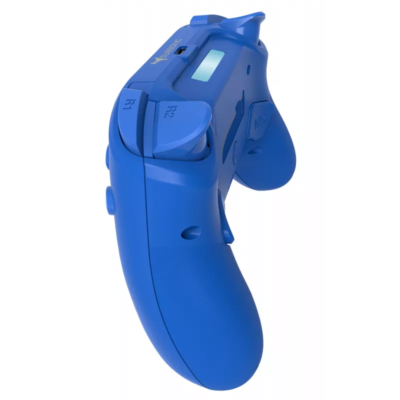 Juhtmevaba LED-kontroller SUBSONIC SA5639-3 PS4-le ja arvutile, sinine juhtmevaba mängupult