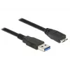 USB-kaabel DeLOCK 85074 USB 3.2 Gen 1 2m USB A Micro-USB B Must