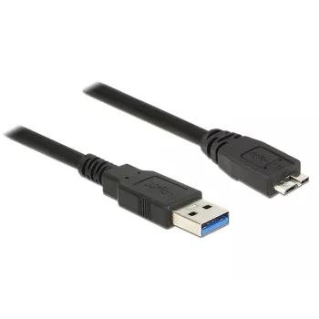 USB-kaabel DeLOCK 85074 USB 3.2 Gen 1 2m USB A Micro-USB B Must