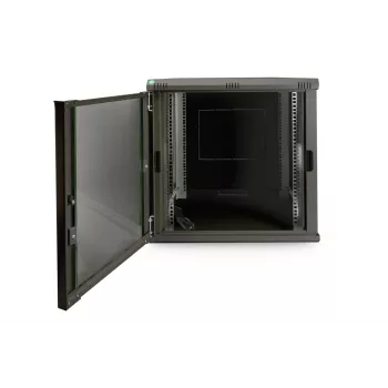 Seinale kinnitatav rack Digitus DN-19 12U-6/6-EC-SW