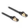 DeLOCK RJ45 võrgukaabel Cat.6A isane-isane S/FTP must 3 m