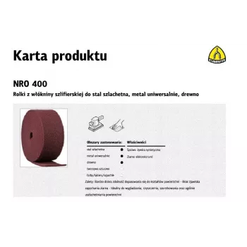 K.NON-WOVEN ROLL 150mm NRO 400 /10mb *
