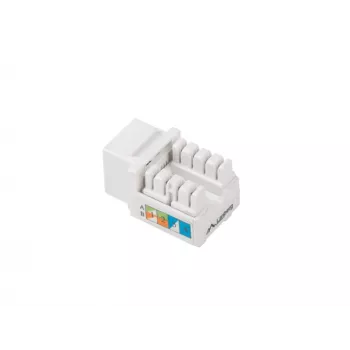 Keystone-moodul Lanberg KSU5-1090 nurgeline valge RJ-45