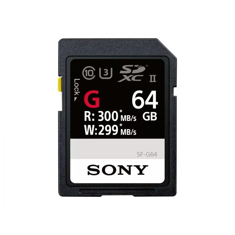 Sony SF-G64T/T1 mälukaart 64 GB SDXC UHS-II Class 10