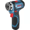 Bosch GSR 12V-15 FC Professional 1300 RPM kiirkinnitus 600 g Must, Sinine