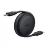 Baseus Free2Pull Mini USB-C to USB-C USB-kaabel, 60W, 1, (must)