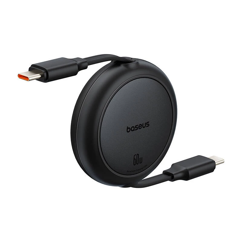 Baseus Free2Pull Mini USB-C to USB-C USB-kaabel, 60W, 1, (must)