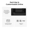 Mehaaniline klaviatuur Keychron V1 Ultra 8K — 75% vormitegur, QWERTY, Bluetooth, RGB, Must
