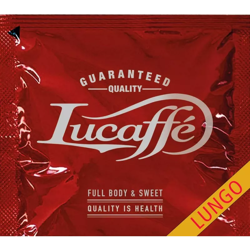 Lucaffe Lungo 44 mm ESE kohvipadjad, 150 tk