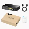 Cudy GS1005PTS1 võrgulüliti Gigabit Ethernet (10/100/1000) Power over Ethernet (PoE) Must