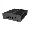 Arvutikorpus Akasa Newton AC UCFF Intel NUC 13 Pro i3 jaoks, ilma ventilaatorita – must