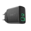 Laadija roheline Cell PowerSource Duo30 – 1× USB-A, 1× USB-C, 3A