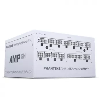 Toiteplokk PHANTEKS AMP GH 850 W, 18+10 pin ATX, täielikult modulaarne, 80 PLUS Gold, valge
