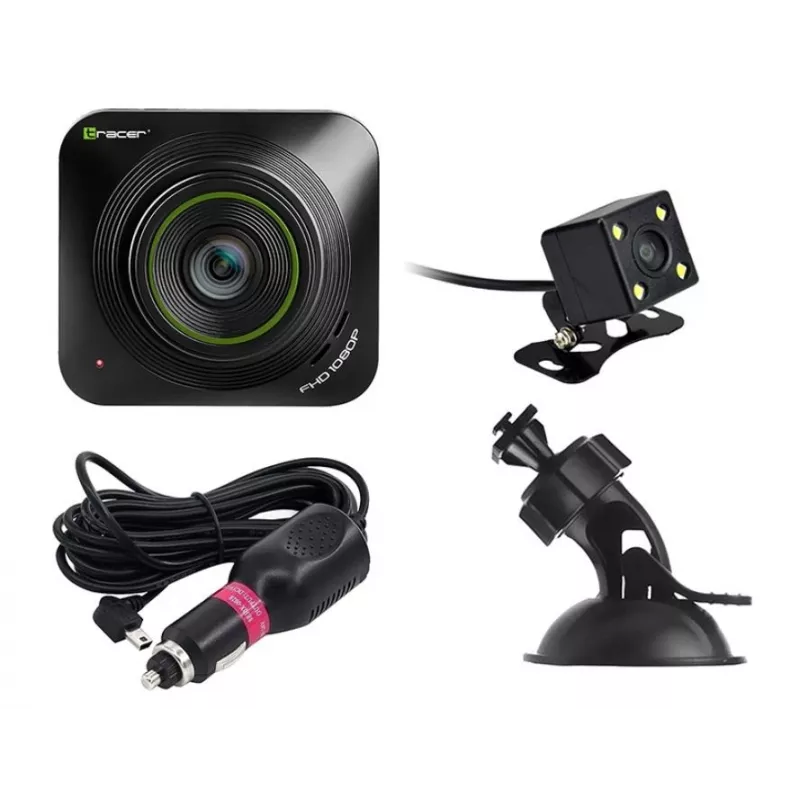 Autokaamera Tracer 2.2D FHD TUCANA (G-sensor, parkimine, liikumine, tagakaamera)