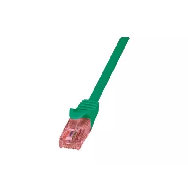 Võrgukaabel LOGILINK 0,25 m Cat6 U/UTP RJ-45 pistikutega, roheline