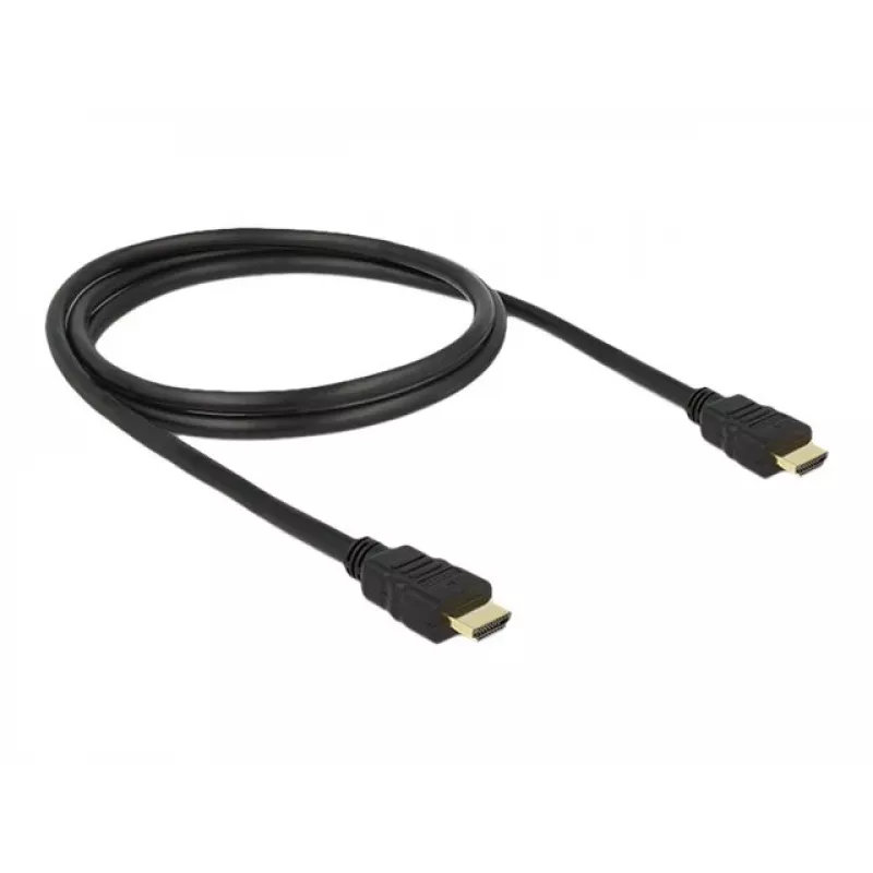 HDMI-kaabel DeLOCK 84752 1m tüüp A-pistik-isanele must