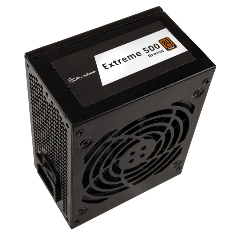 500 Watt SST-EX500-B Extreme SFX toiteplokk 80 PLUS Bronze - PC-/serveri toiteplokk - SFX (SST-EX500-B)