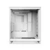 PC Case NZXT H7 Flow RGB Midi Tower Valge — karastatud klaas, EATX, ees 3×120mm, USB-C