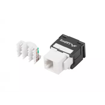 Keystone moodul RJ45 - LSA UTP cat.6a 180 kraadi paigalduskarbile