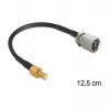 Koaksiaalkaabel DeLOCK 88473 0,125 m FME SMB Kuld Must