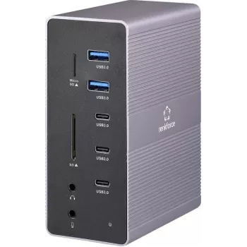 Renkforce USB-C dokkimisjaam RF-DKS-910 Sobib kaubamärgiga dokkimisjaamadele Universaalne (RF-6748348)