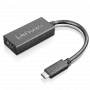 Lenovo 4X90R61022 videokaabli adapter 0.24 m USB USB-C HDMI Type A (Standard) Must