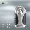 Käsilamp Varta 16647 Must Hõbedane