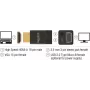 Kaabelsoovahetaja DeLOCK 65895 HDMI A -> VGA ja 3,5 mm heli, must