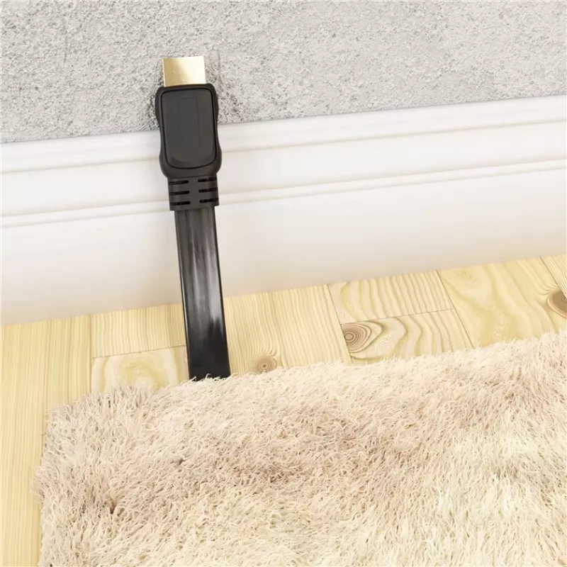 Goobay | High Speed HDMI Flat Cable with Ethernet | 61279 | HDMI isane (tüüp A) | HDMI (tüüp A) | HDMI-HDMI | 2 m