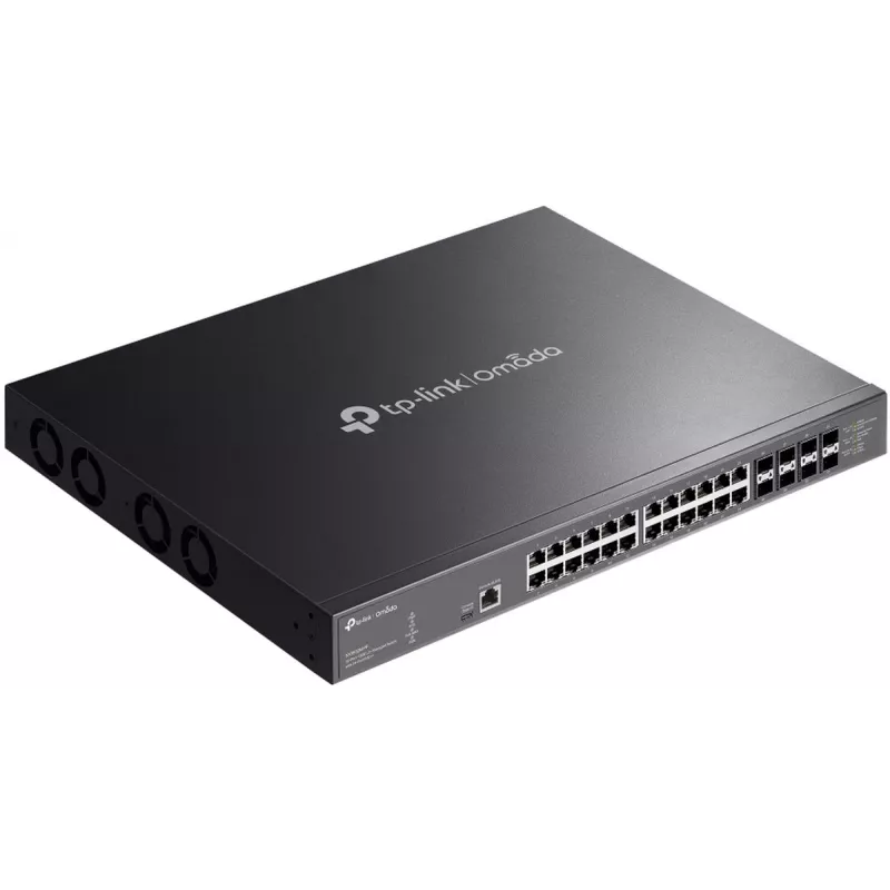 TP-Link Omada 32-pordiline 10GE L2+ hallatav kommutaator 24-pordilise PoE++-ga
