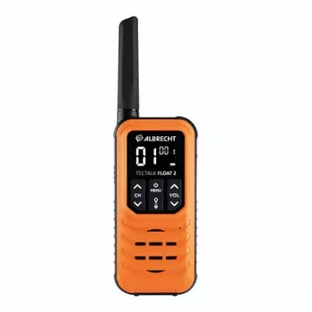 Kandekott Midland Tectalk Float 2 PMR raadiole koos laadija ja karabiinhaagiga